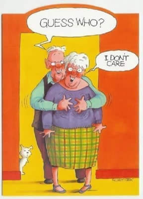 Cartoons for those growing older.