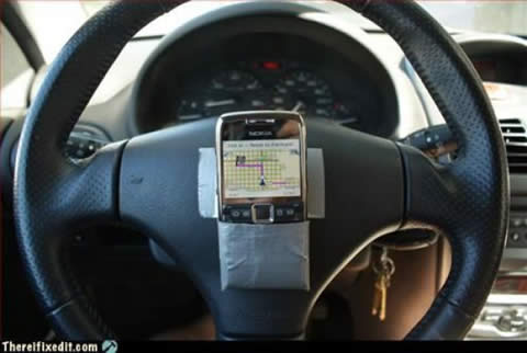 Can't afford a real GPS? 