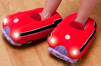 ILUMINATING CAR SLIPPERS