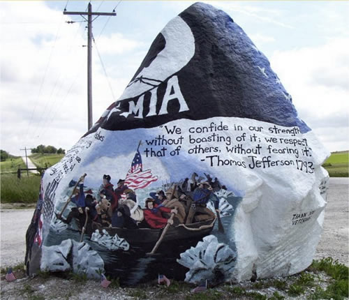 Rock in Iowa