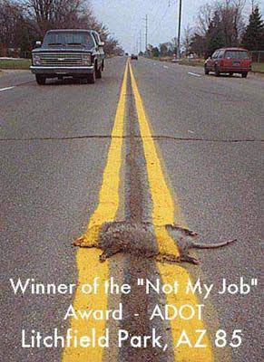 Not my job 