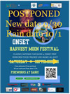 2023 Onset Harvest Moon Festival. Click image to view poster